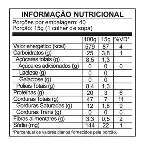 Pasta de amendoim sabor Leite em Pó