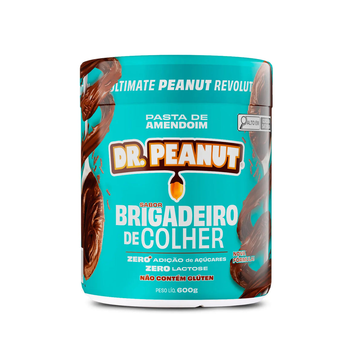 Pasta de amendoim sabor Brigadeiro de Colher