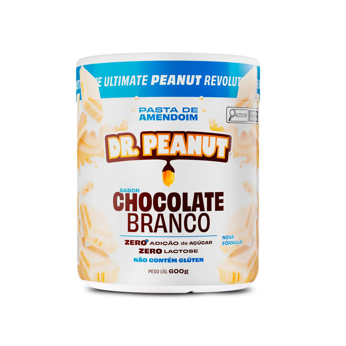 Pasta de amendoim sabor Chocolate Branco