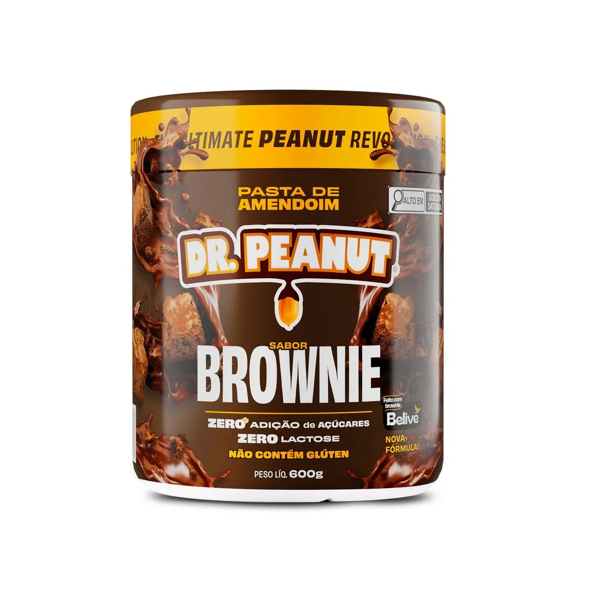 Pasta de amendoim sabor Brownie