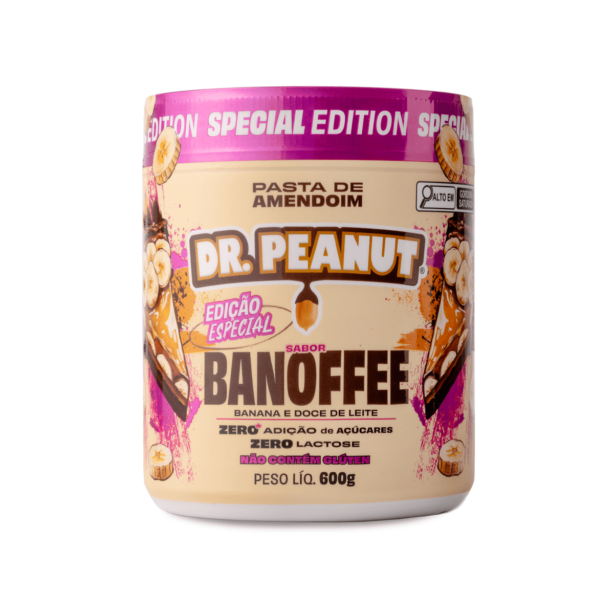 Pasta de amendoim sabor Banoffee - Uma edição especial irresistível