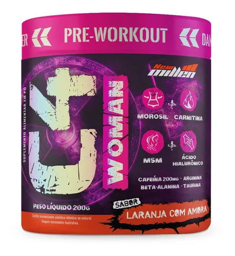 Pré Treino C4 Woman 200g - Com Ácido Hialurônico