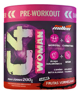 C4 Woman Pre-treino 200g - Frutas Vermelhas