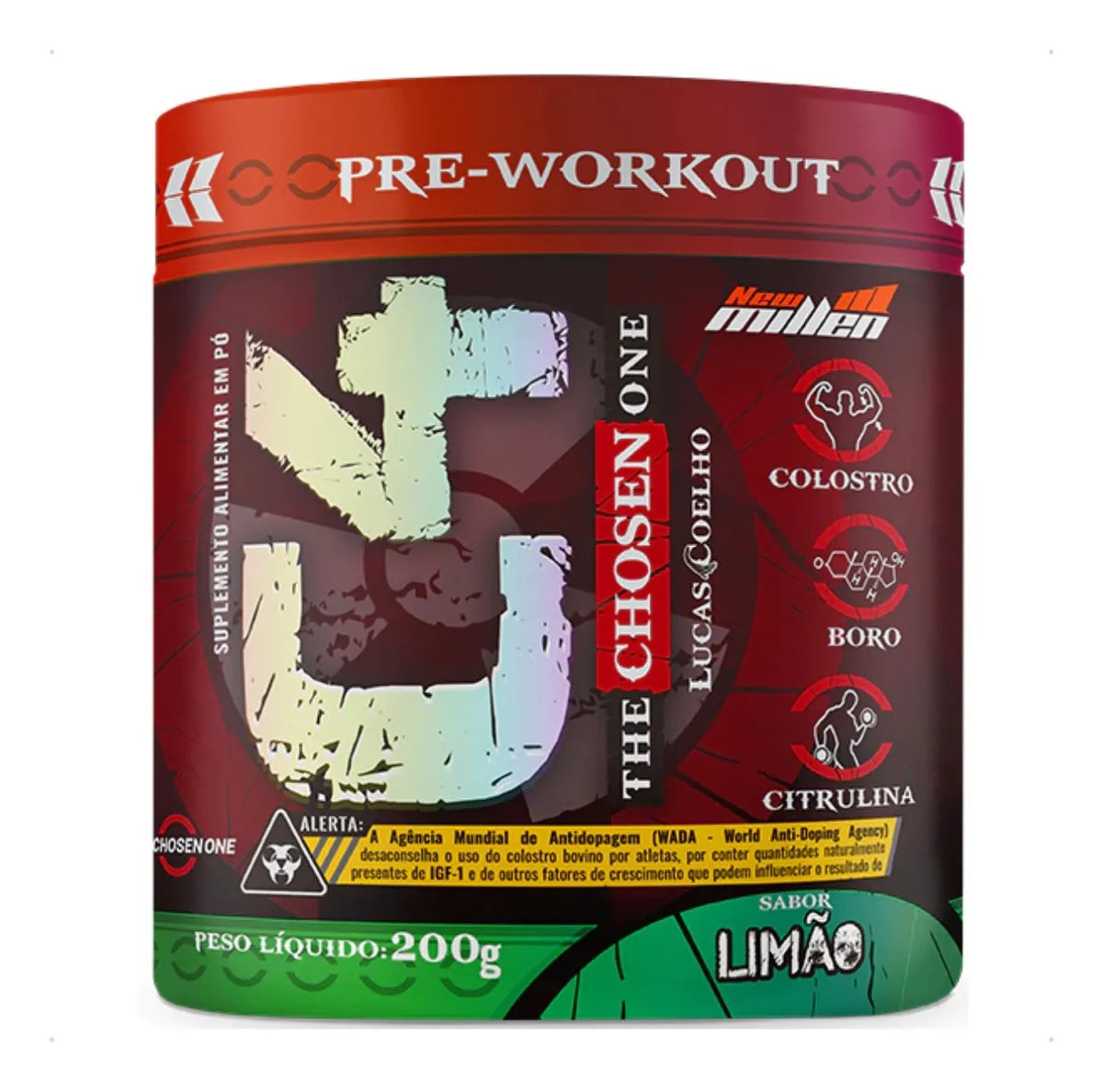 Pré Treino C4 Chosen - Sabor Limão 200 g