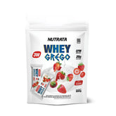 Whey Grego Nutrata Morango com Chantily Pouch 900g