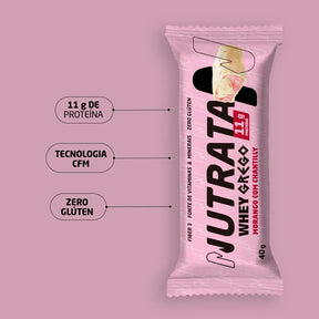 Whey Grego Bar Morango Com Chantilly 40g