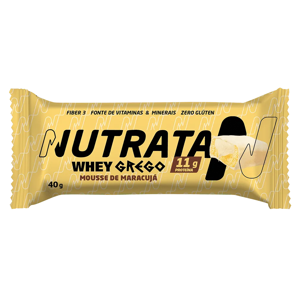 Whey Grego Bar Mousse Maracujá Display 40g