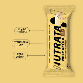 Whey Grego Bar Mousse Maracujá Display 40g