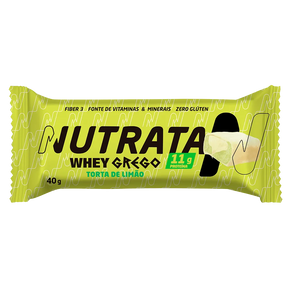 Whey Grego Bar Protein Thisoldie - Nutrata Sabor Torta De Limão 40g