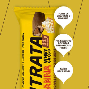 Whey Grego Barra - Banoffee Com Doce De Leite 40g