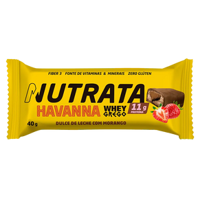 Whey Grego Barra Doce De Leite Havanna Morango 40g